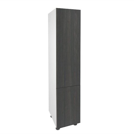 Cambridge Quick Assemble Modern Style, Carbon Marine 96 in. Pantry Kitchen Cabinet (18 in. W x 24 in. D x 96 in. H) SA-PU1896-CM